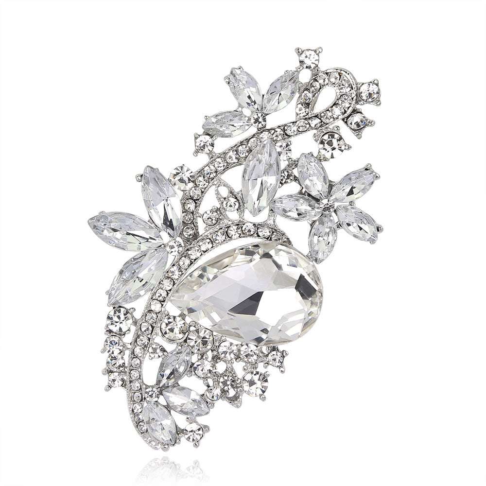 Rhinestone Brooch Acrylic Glass Brooch Pin Clothing Brooch Orazek UK Ltd