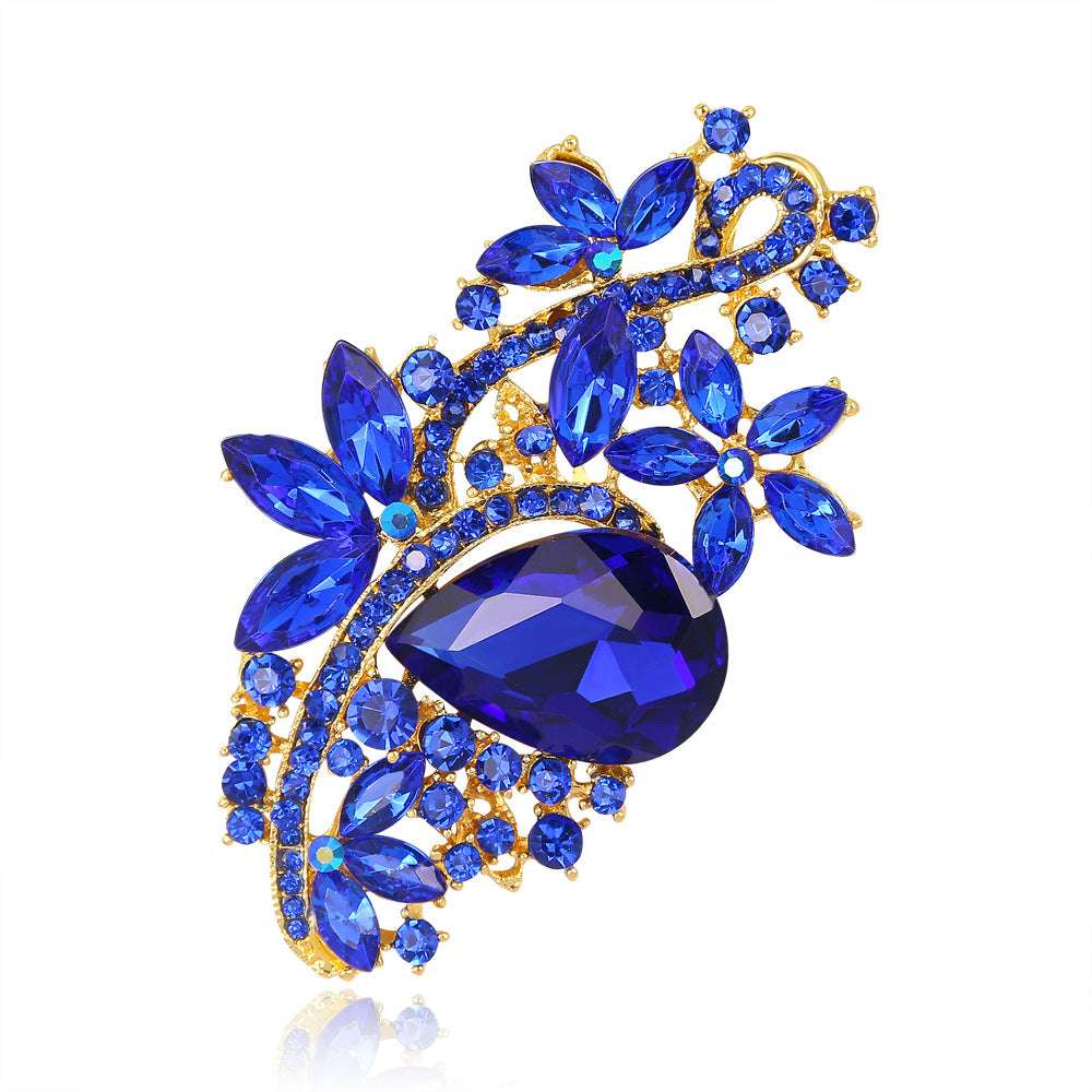 Rhinestone Brooch Acrylic Glass Brooch Pin Clothing Brooch Orazek UK Ltd