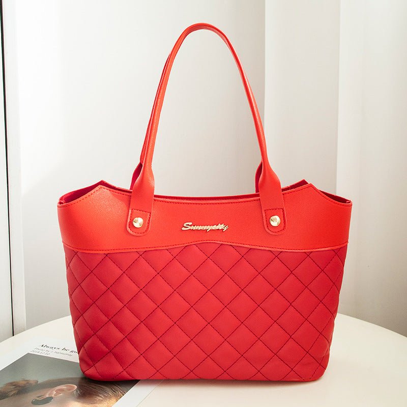 Rhombus Handbag Women Shopping Shoulder Crossbody Bags | Orazek UK Ltd