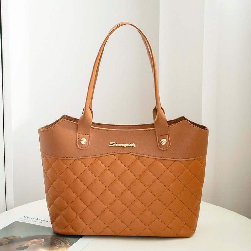 Rhombus Handbag Women Shopping Shoulder Crossbody Bags | Orazek UK Ltd