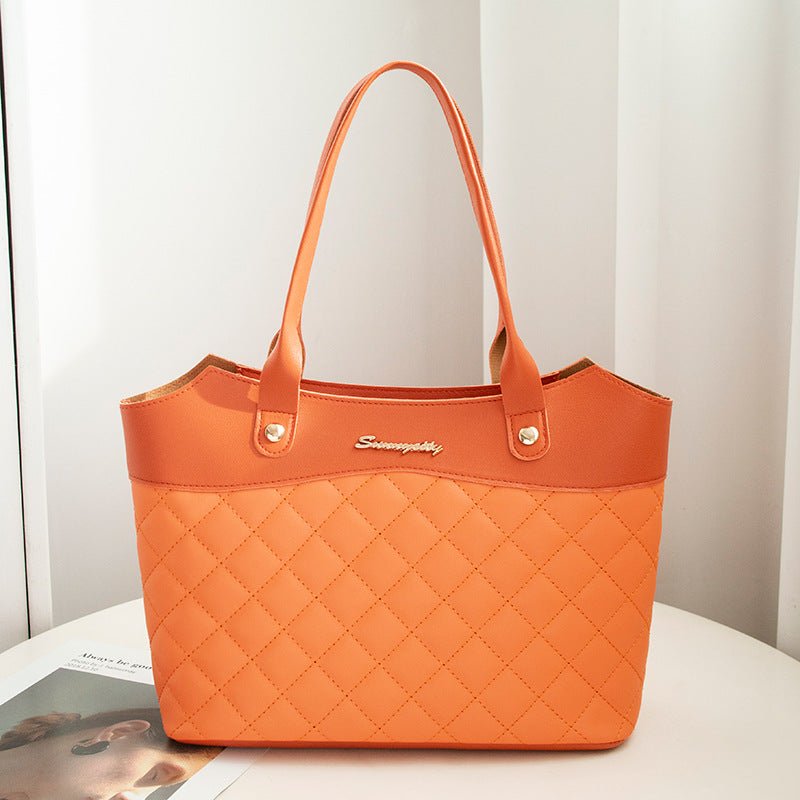 Rhombus Handbag Women Shopping Shoulder Crossbody Bags | Orazek UK Ltd