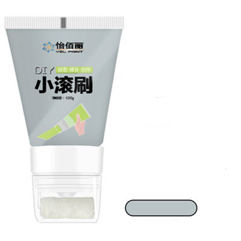 Rolling Brush Latex Paint Wall Paint Repair Wall Paste With Rollers Brush Set White Latex Paint Patching Wall Paste Graffiti Cover Wall Renovation Re | Orazek UK Ltd