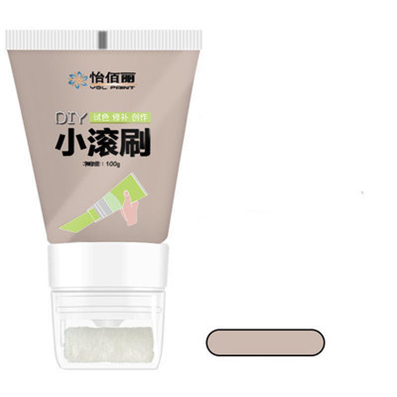 Rolling Brush Latex Paint Wall Paint Repair Wall Paste With Rollers Brush Set White Latex Paint Patching Wall Paste Graffiti Cover Wall Renovation Re | Orazek UK Ltd