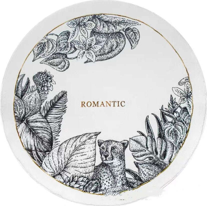 Round Carpet Large Area Rugs For Living Room Bedside Floor Mat | Orazek UK Ltd