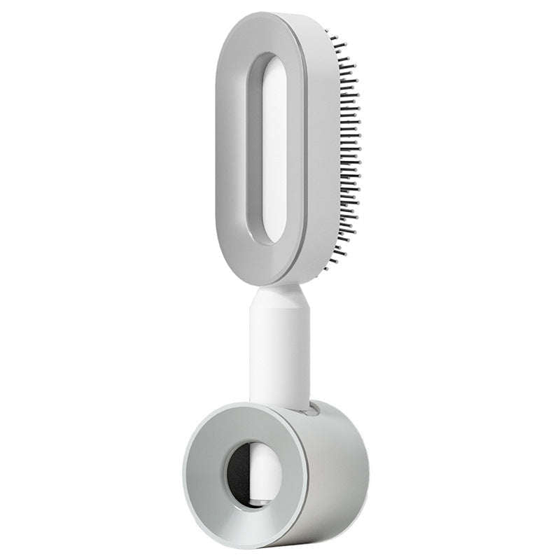 Self Cleaning Hair Brush For Women One-key Cleaning Hair Loss Airbag Massage Scalp Comb Anti-Static Hairbrush | Orazek UK Ltd