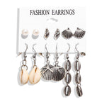 Shell Scallop Earring Set | Orazek UK Ltd