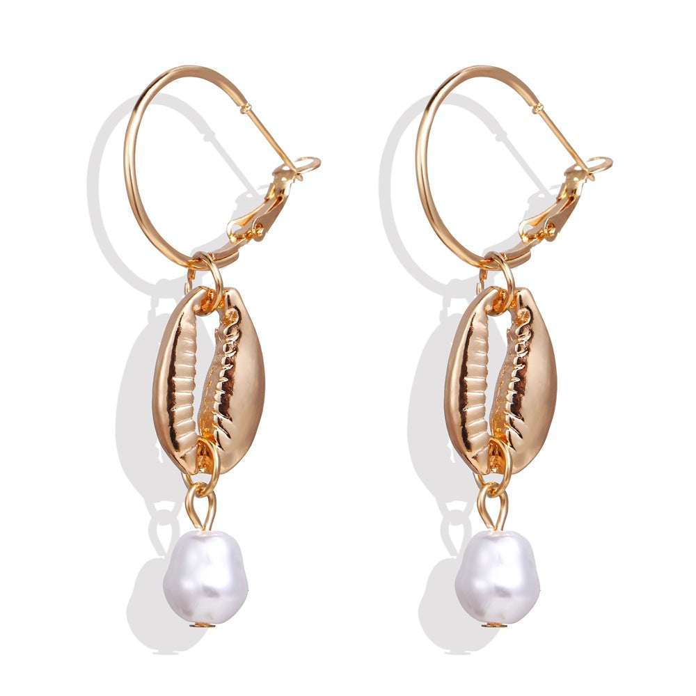 Shell Scallop Earring Set | Orazek UK Ltd