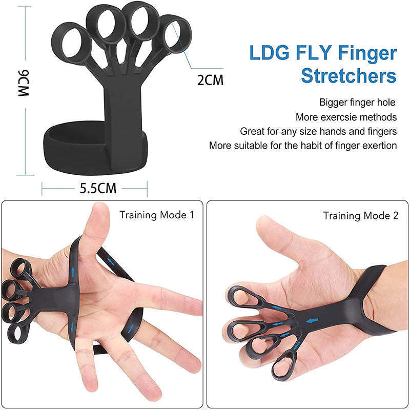 Silicone Grip Device Finger Exercise Stretcher Arthritis Hand Grip Trainer Strengthen Rehabilitation Training To Relieve Pain | Orazek UK Ltd