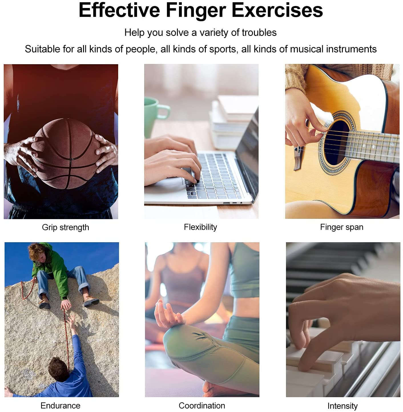 Silicone Grip Device Finger Exercise Stretcher Arthritis Hand Grip Trainer Strengthen Rehabilitation Training To Relieve Pain Orazek UK Ltd