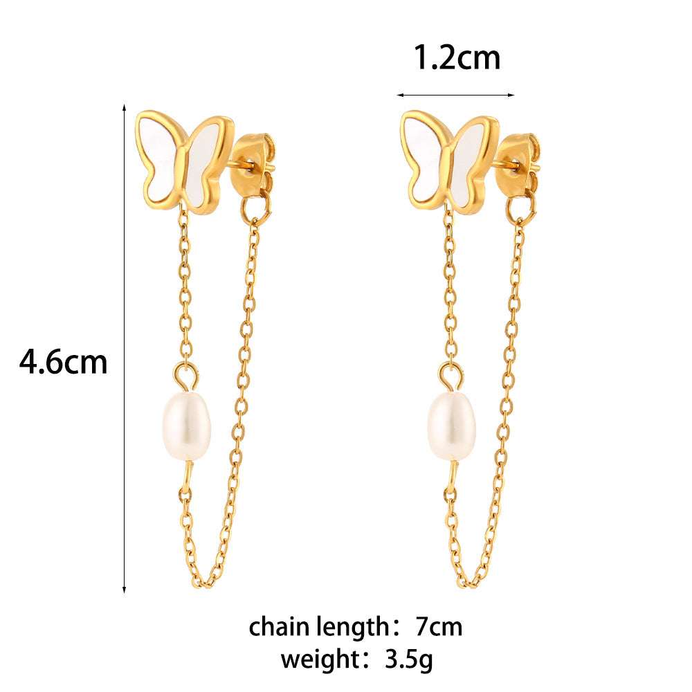 Simple Fashion Personality Earrings Jewelry Stainless Steel | Orazek UK Ltd