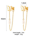 Simple Fashion Personality Earrings Jewelry Stainless Steel | Orazek UK Ltd
