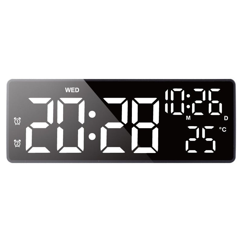 Simple Large Screen LED Wall Clock Wall Clocks Modern | Orazek UK Ltd