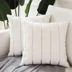 Simple Luxury Striped Velvet Pillow Cover Pillow Cushion Cover Pillow Case Covers for Sofa Flannel Velvet Sofa Cushion Cover Orazek UK Ltd