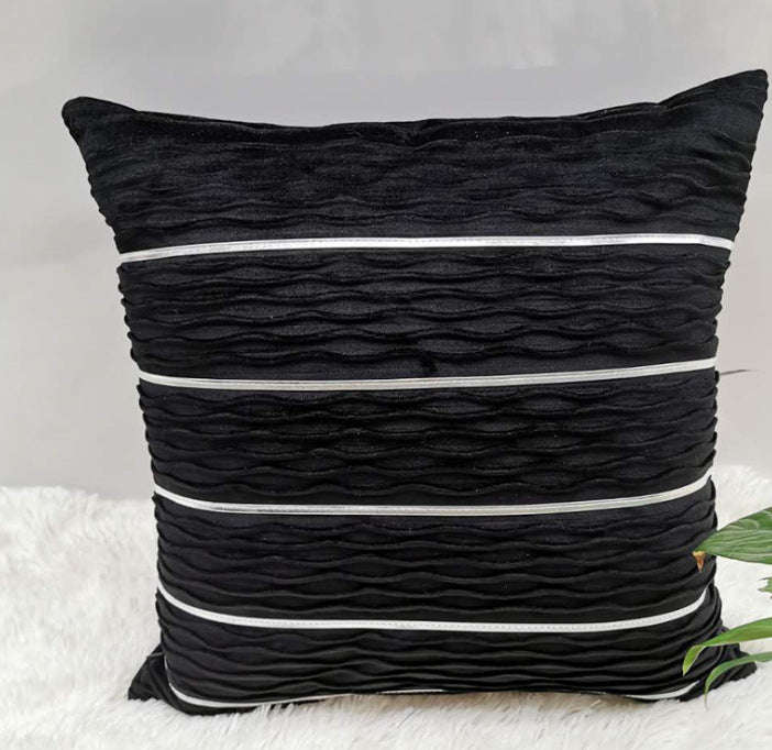 Simple Luxury Striped Velvet Pillow Cover Pillow Cushion Cover Pillow Case Covers for Sofa Flannel Velvet Sofa Cushion Cover Orazek UK Ltd