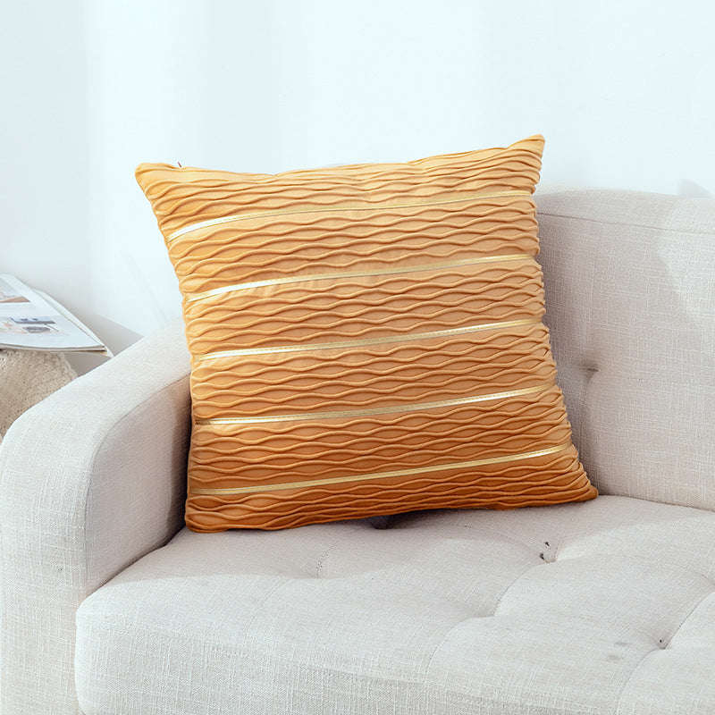 Simple Luxury Striped Velvet Pillow Cover Pillow Cushion Cover Pillow Case Covers for Sofa Flannel Velvet Sofa Cushion Cover Orazek UK Ltd