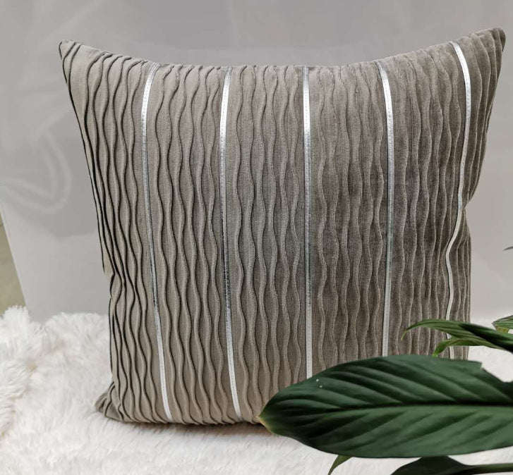 Simple Luxury Striped Velvet Pillow Cover Pillow Cushion Cover Pillow Case Covers for Sofa Flannel Velvet Sofa Cushion Cover Orazek UK Ltd