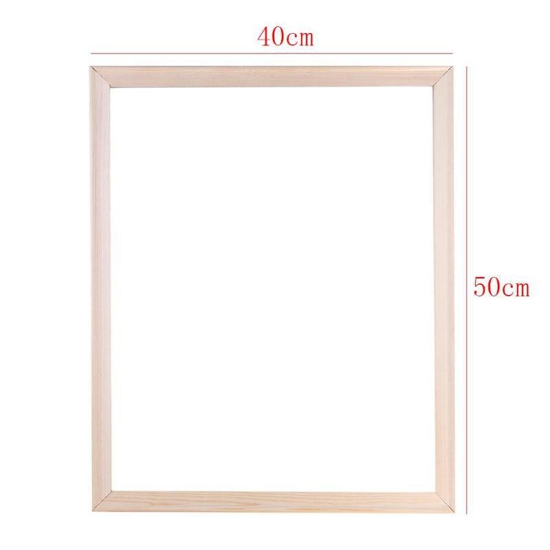 Simple Wooden Picture Frame Diy Digital Oil Painting Frame Decoration | Orazek UK Ltd