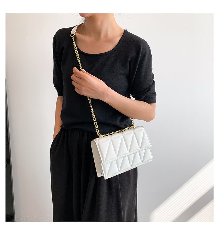 Small Square Bags Fashion Chain Crossbody Shoulder Bag | Orazek UK Ltd