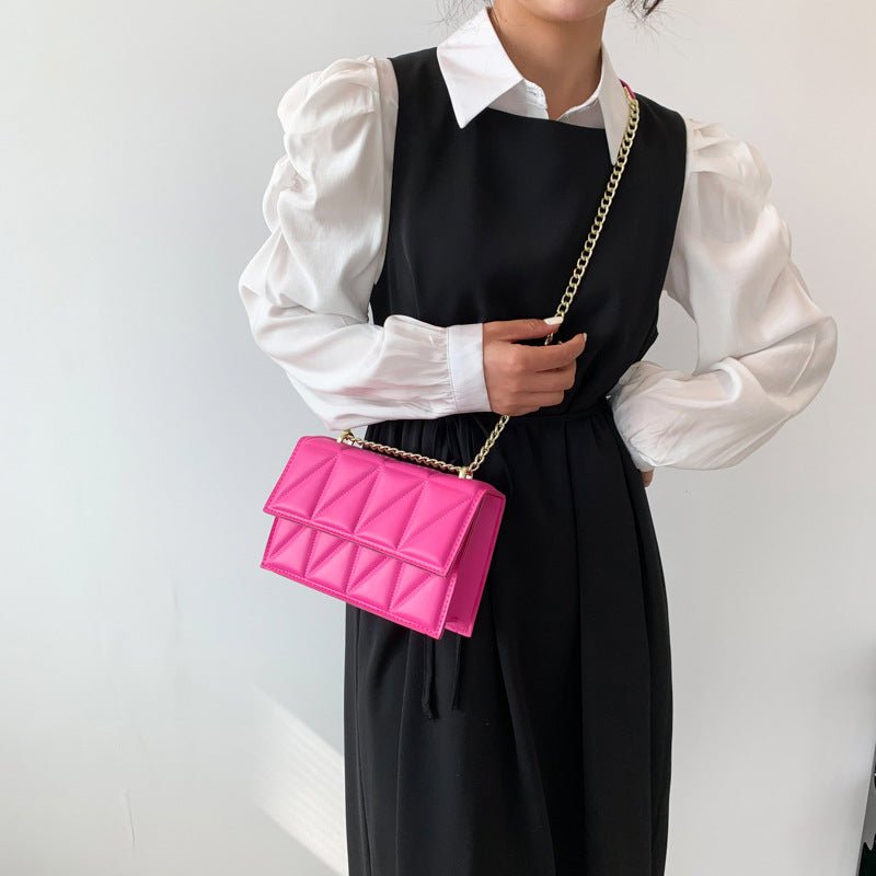 Small Square Bags Fashion Chain Crossbody Shoulder Bag | Orazek UK Ltd