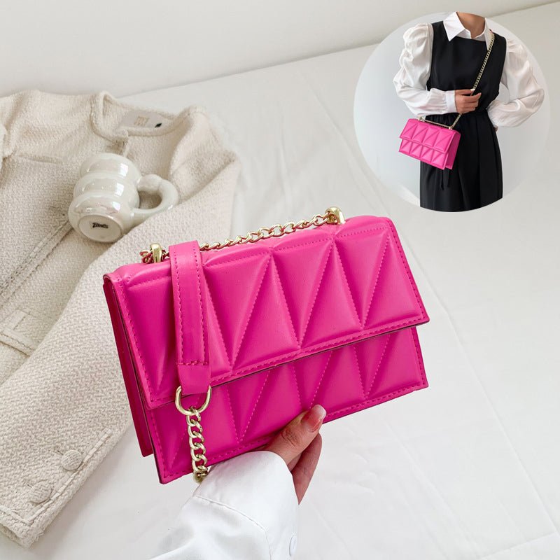 Small Square Bags Fashion Chain Crossbody Shoulder Bag | Orazek UK Ltd