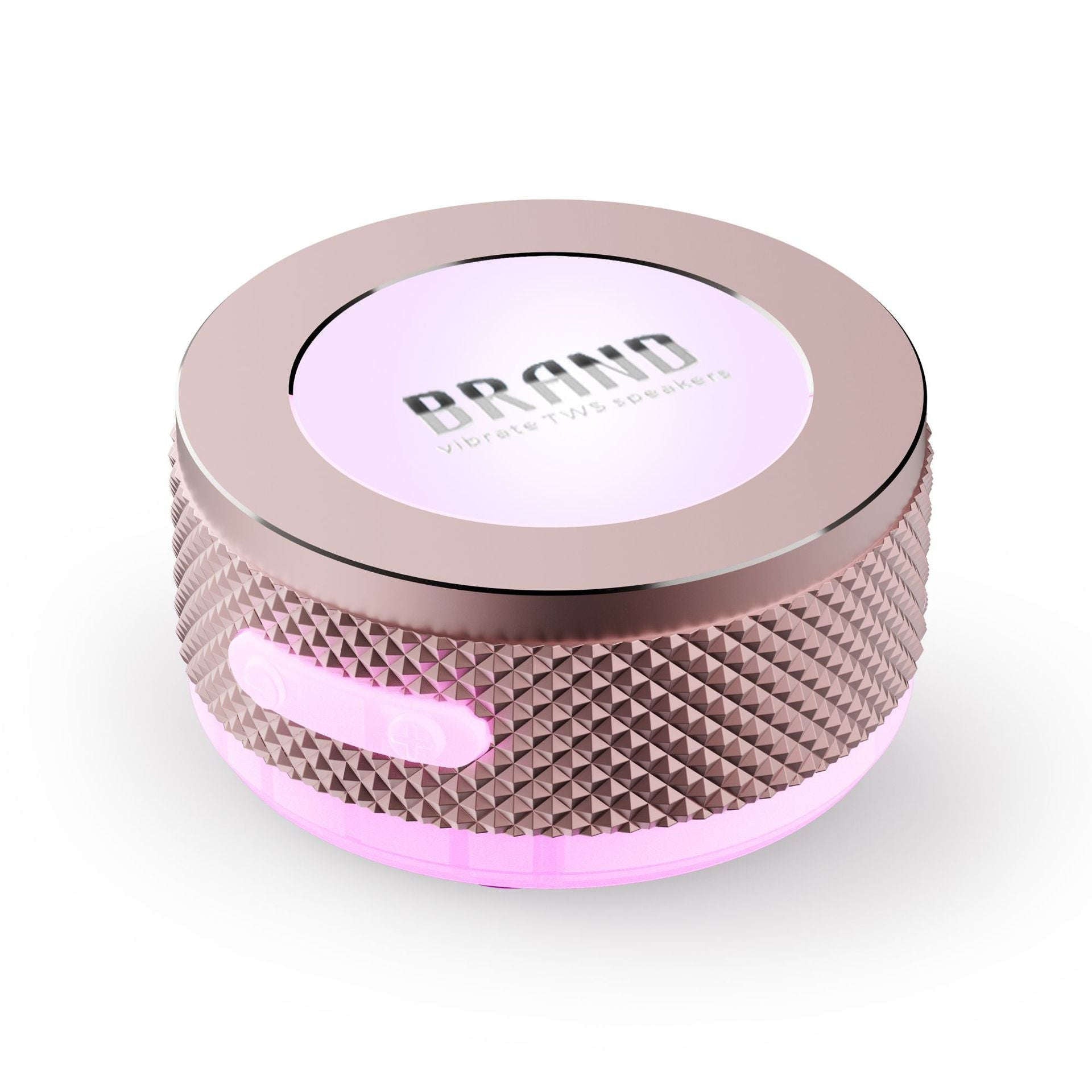 Small Wireless Bone Conduction Speakers Bluetooth Vibration Speaker With Color LED Light Portable Surface Adsorption Speaker | Orazek UK Ltd