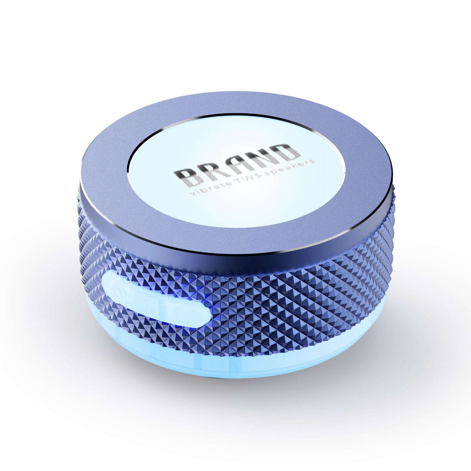 Small Wireless Bone Conduction Speakers Bluetooth Vibration Speaker With Color LED Light Portable Surface Adsorption Speaker | Orazek UK Ltd
