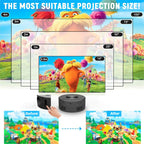 Smart Projector WiFi Portable 1080P Home Theater Video LED Mini Projector For Home Theaters Media Player | Orazek UK Ltd