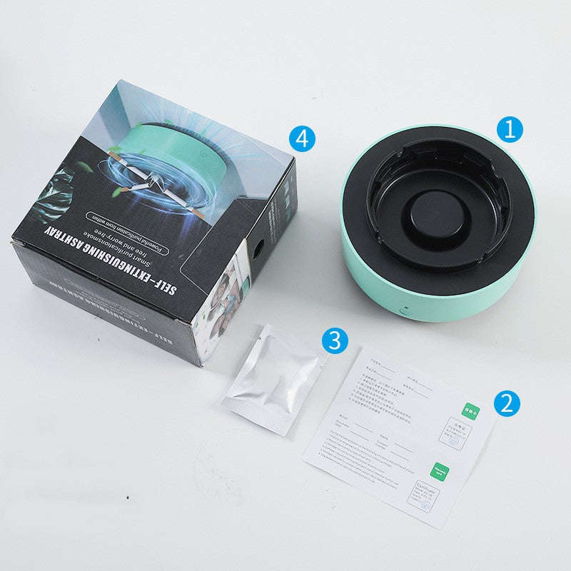 Smoke Removal Air Purification Ashtray Anion Purification Practical Automatic Purifier Ashtray Portable Gadgets For Car Ashtray Orazek UK Ltd