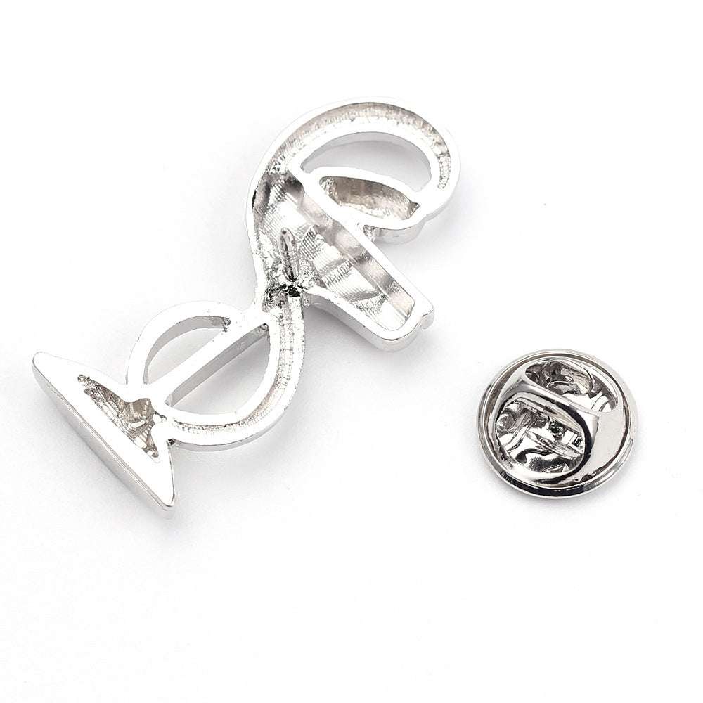 Snake Wine Glass Brooch Wild Temperament Brooch | Orazek UK Ltd