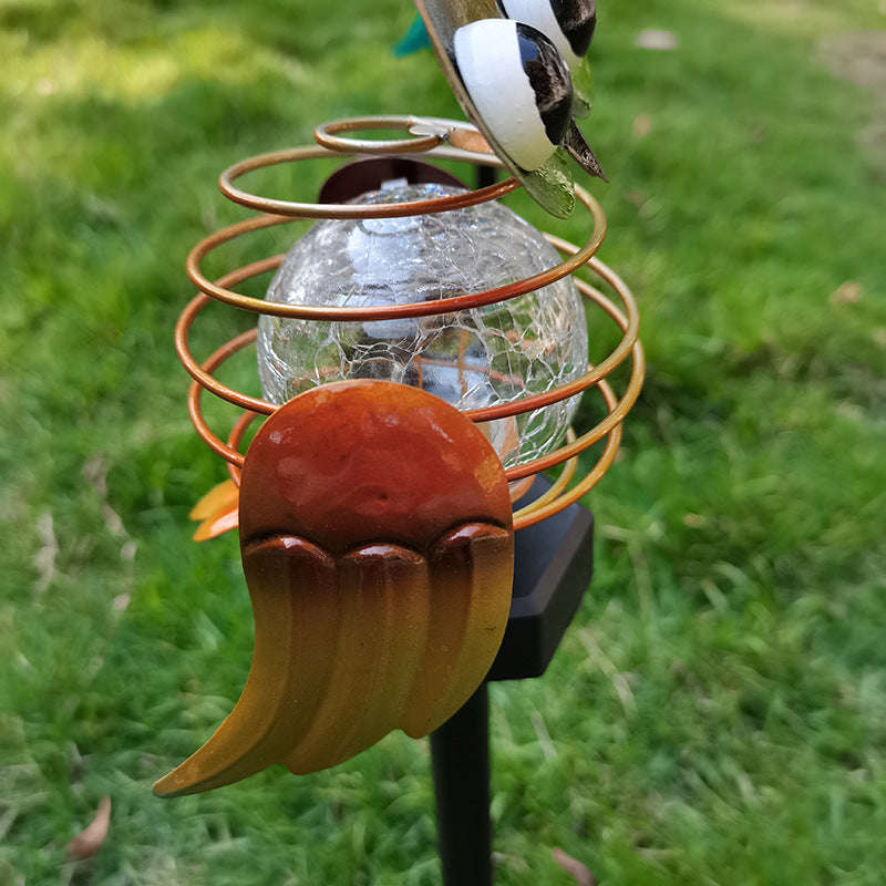 Solar Owl Lawn Lamp Outdoor Waterproof LED Garden Pathway Lighting Night Light Energy Saving Landscape Decor | Orazek UK Ltd