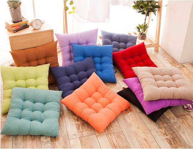 Solid Color Butt Cushion Dining Chair Cushion Seat Cushion Stool Cushion Tatami Beautiful Buttocks Cushion | Orazek UK Ltd
