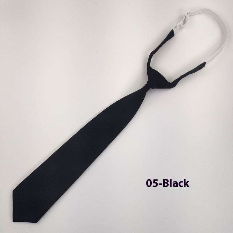 Solid Color Navy Blue Tie Men's Tie | Orazek UK Ltd