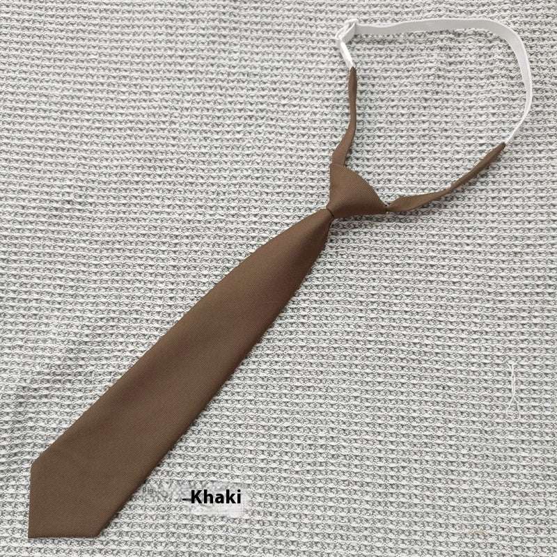 Solid Color Navy Blue Tie Men's Tie | Orazek UK Ltd