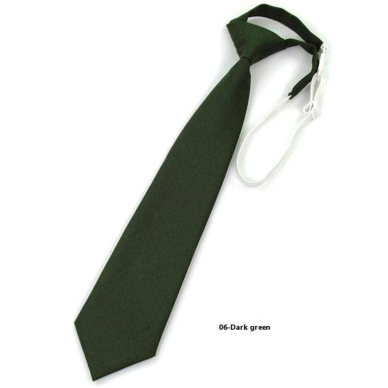 Solid Color Navy Blue Tie Men's Tie | Orazek UK Ltd