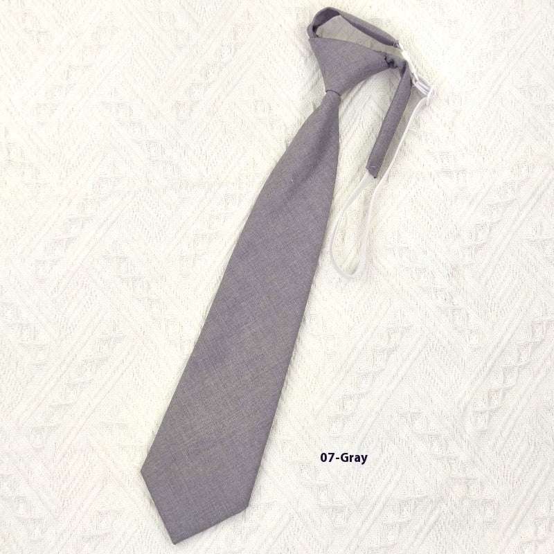 Solid Color Navy Blue Tie Men's Tie | Orazek UK Ltd