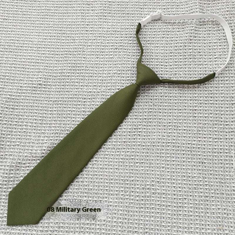 Solid Color Navy Blue Tie Men's Tie | Orazek UK Ltd
