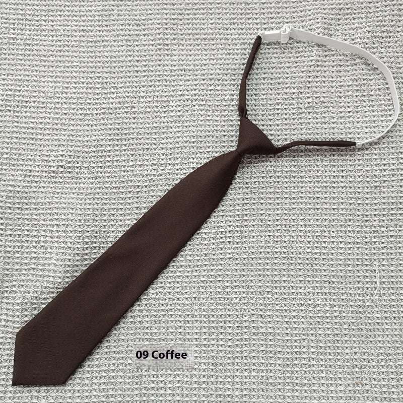 Solid Color Navy Blue Tie Men's Tie | Orazek UK Ltd