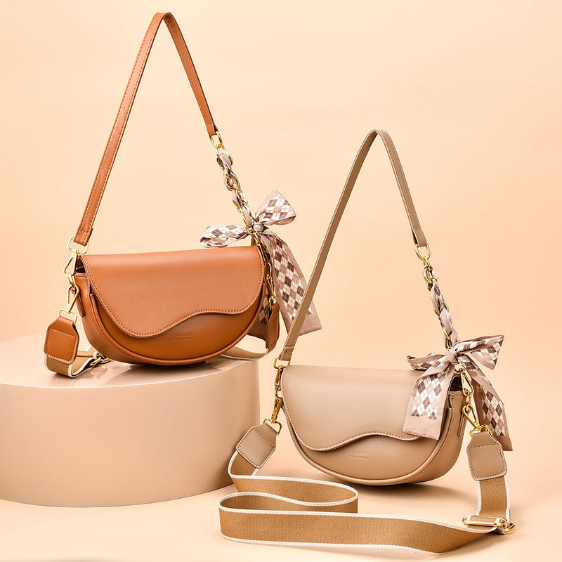 Special Interest Light Luxury Fall Winter Fashion Underarm Saddle Bag | Orazek UK Ltd