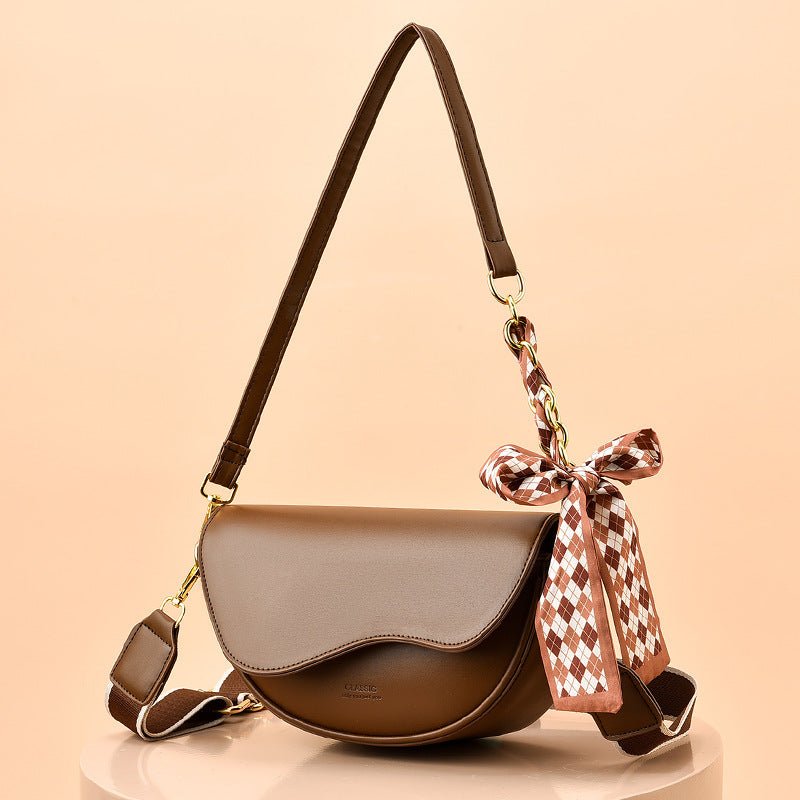 Special Interest Light Luxury Fall Winter Fashion Underarm Saddle Bag | Orazek UK Ltd