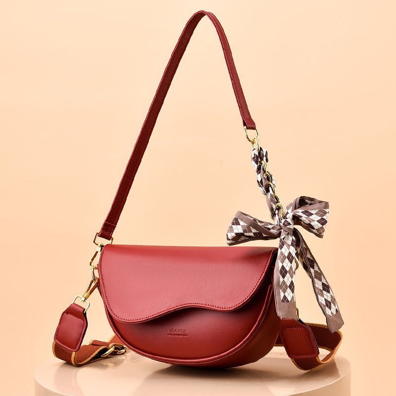 Special Interest Light Luxury Fall Winter Fashion Underarm Saddle Bag | Orazek UK Ltd