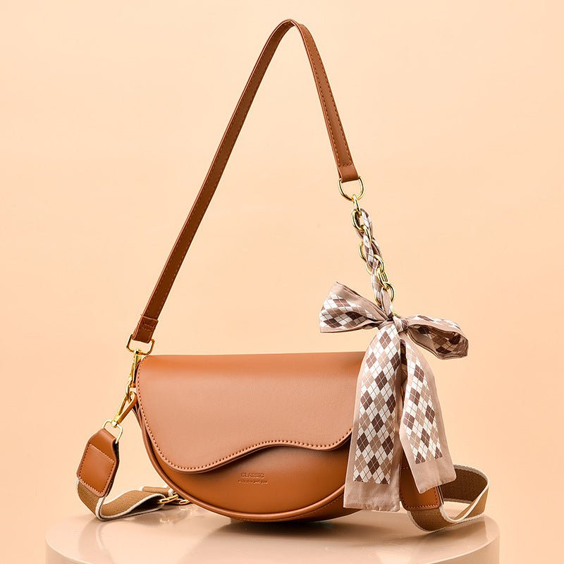 Special Interest Light Luxury Fall Winter Fashion Underarm Saddle Bag | Orazek UK Ltd