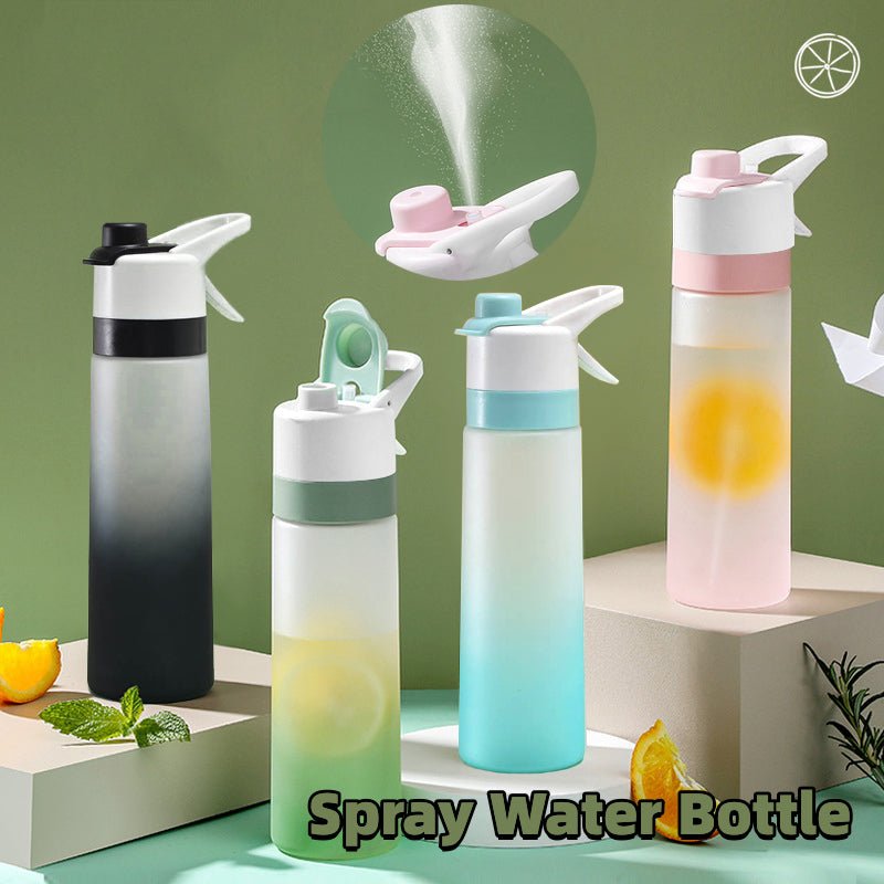 Spray Water Bottle For Girls Outdoor Sport Fitness Water Cup Large Capacity Spray Bottle Drinkware Travel Bottles Kitchen Gadgets | Orazek UK Ltd