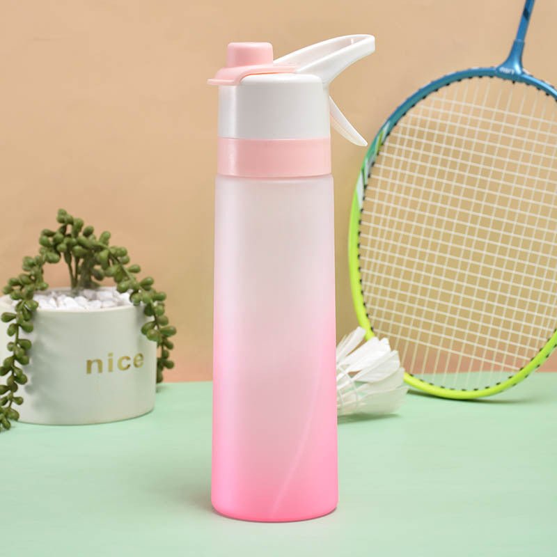 Spray Water Bottle For Girls Outdoor Sport Fitness Water Cup Large Capacity Spray Bottle Drinkware Travel Bottles Kitchen Gadgets | Orazek UK Ltd