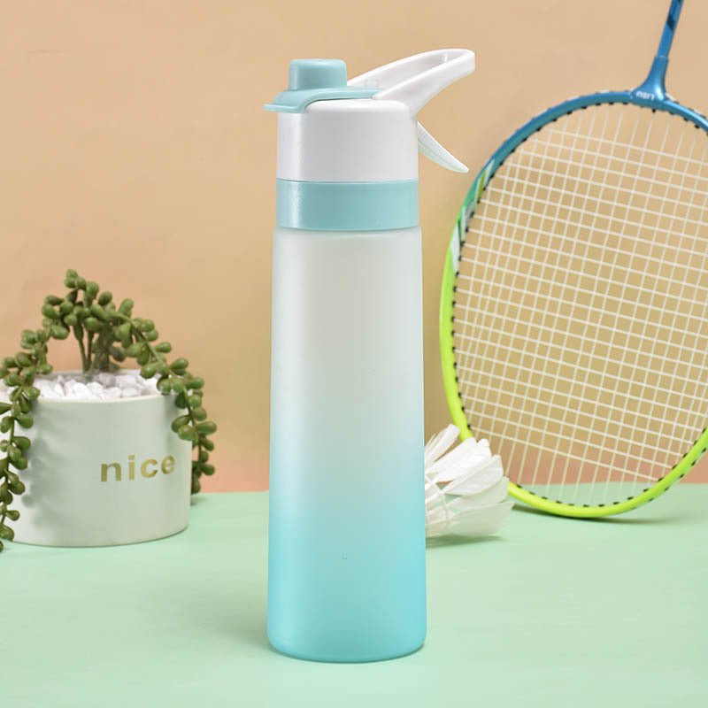 Spray Water Bottle For Girls Outdoor Sport Fitness Water Cup Large Capacity Spray Bottle Drinkware Travel Bottles Kitchen Gadgets | Orazek UK Ltd