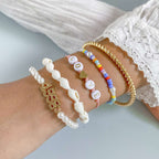 Stacked Twist Ring Shell Jewelry | Orazek UK Ltd