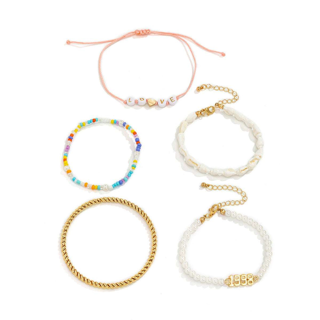 Stacked Twist Ring Shell Jewelry | Orazek UK Ltd