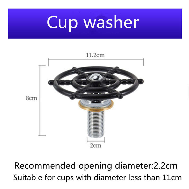 Stainless Steel Cup Washer With Embedded Automatic High-pressure Push Cup Washer Orazek UK Ltd
