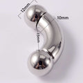 Stainless Steel Curved Rod Body Piercing Earrings | Orazek UK Ltd
