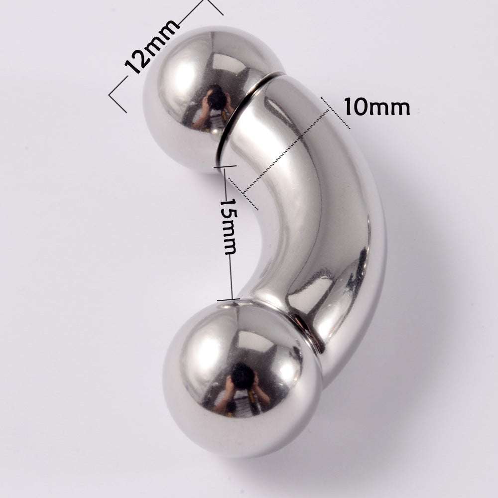 Stainless Steel Curved Rod Body Piercing Earrings | Orazek UK Ltd