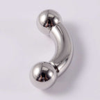 Stainless Steel Curved Rod Body Piercing Earrings | Orazek UK Ltd
